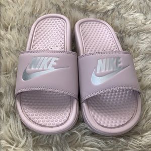 Nike JDI Benassi Slides - Particle Rose